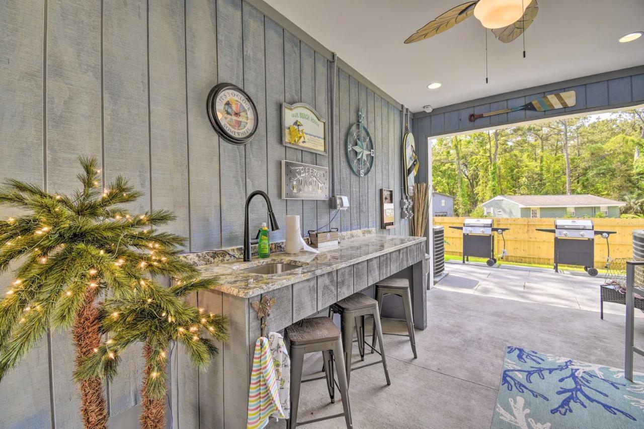 Ocean Isle Beach Home With Shared Lanai And Grill Eksteriør bilde